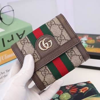 Gucci Ophidia wallet 523155 brown