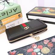 Gucci Ophidia Zip Around Wallet black - 3