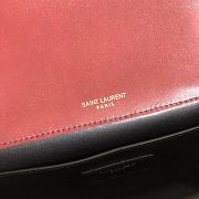 YSL sulpice medium matelasse leather bag 24cm - 3