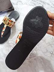 Gucci leather sandal - 4