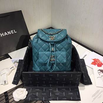 Chanel AS1371 Duma Backpack blue