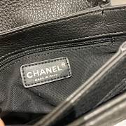 Chanel CF BAG 18CM CAVIAR BLACK - 6