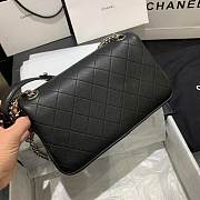 Chanel CF BAG CAVIAR 24CM BLACK - 5