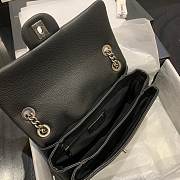 Chanel CF BAG CAVIAR 24CM BLACK - 3