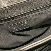 Chanel CF BAG CAVIAR 24CM BLACK - 2