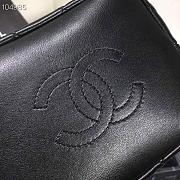 Chanel Lambskin Gold Metal Pink Small Hobo Bag black - 2