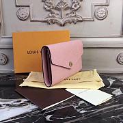 Louis Vuitton Pink Compact Curieuse M60568 Wallet - 3
