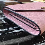 Louis Vuitton Pink Compact Curieuse M60568 Wallet - 4