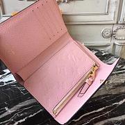 Louis Vuitton Pink Compact Curieuse M60568 Wallet - 5