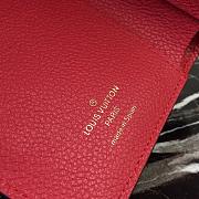 Louis Vuitton Red Compact Curieuse M60568 Wallet - 5