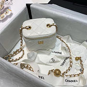 Chanel 2020 SS Cosmetic Bag White - 2