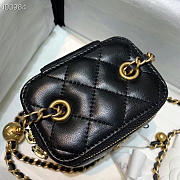Chanel 2020 SS Cosmetic Bag Black - 6