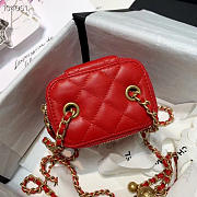 Chanel 2020 SS Cosmetic Bag Red - 5