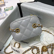 Chanel 2020 SS Cosmetic Bag Gray - 3