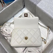 Chanel 2020 Spring Flap Bag White - 3