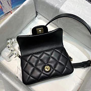 Chanel 2020 Spring Flap Bag Black - 3