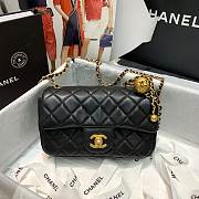 Chanel Flap Bag 20CM Black - 1