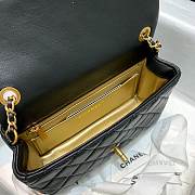 Chanel Flap Bag 20CM Black - 6
