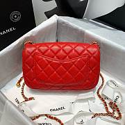 Chanel Flap Bag 20CM Red - 2
