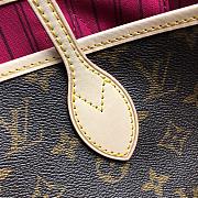 LV Neverfull MM Monogram with rose red M41178 - 2