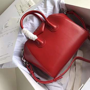 Givenchy Antigona Bag Mini Red 23cm