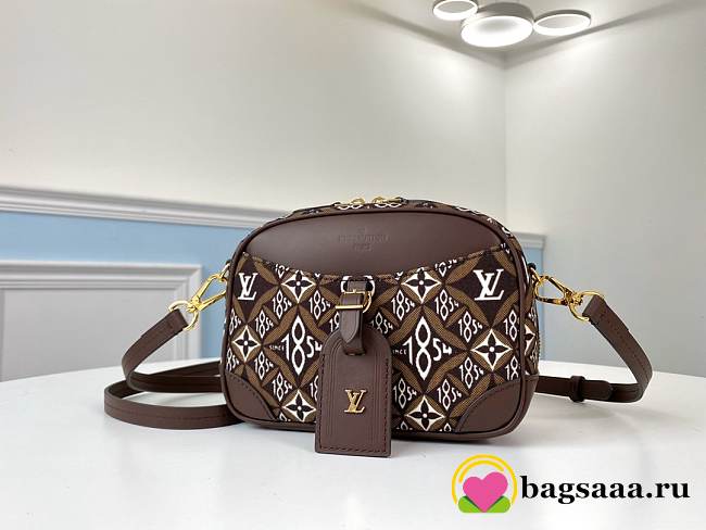 LV Nicolas Ghesquière Mini Luggage Brown - 1