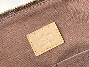 LV Damier Monogram IENA MM Handbag M42267 - 2