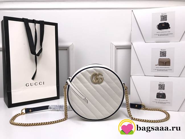 Gucci mini round shoulder bag 550154 - 1
