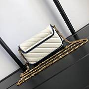 Gucci mini Marmont 574969 handle bag - 4