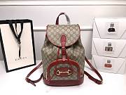 GUCCI 620849 1955 Backpack Red - 1