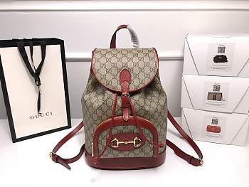 GUCCI 620849 1955 Backpack Red