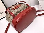GUCCI 620849 1955 Backpack Red - 6