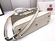 Gucci 1955 Horsebit Top handle bag White - 2
