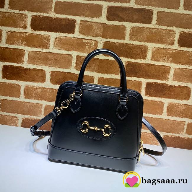 Gucci 1955 Handbag Black 25cm - 1