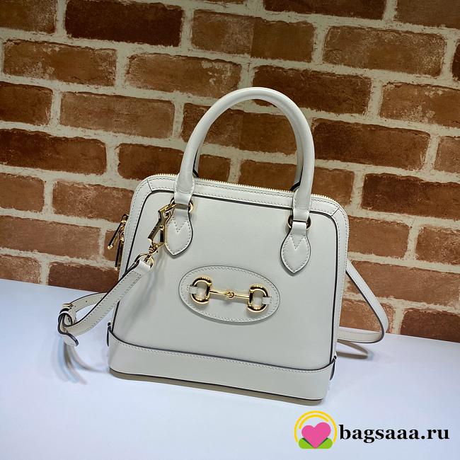 Gucci 1955 Handbag White 25cm - 1