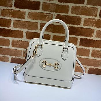 Gucci 1955 Handbag White 25cm
