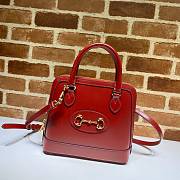 Gucci 1955 Handbag Red 25cm - 1