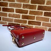 Gucci 1955 Handbag Red 25cm - 4
