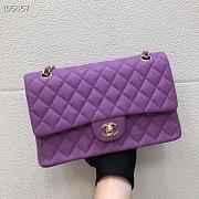 Chanel Caviar Flap bag 25cm Purple - 1