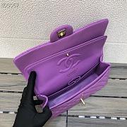Chanel Caviar Flap bag 25cm Purple - 2