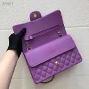 Chanel Caviar Flap bag 25cm Purple - 6