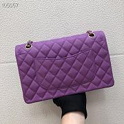 Chanel Caviar Flap bag 25cm Purple - 4