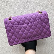 Chanel Lambskin Flap bag 25cm Purple - 3