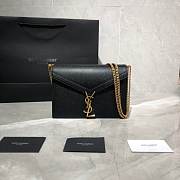 YSL Saint Laurent Cassandra Clasp Bag Caviar - 1