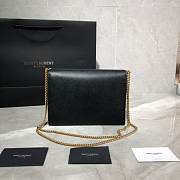 YSL Saint Laurent Cassandra Clasp Bag Caviar - 5