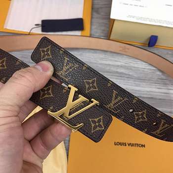 Louis Vuitton belt 2.5cm wide