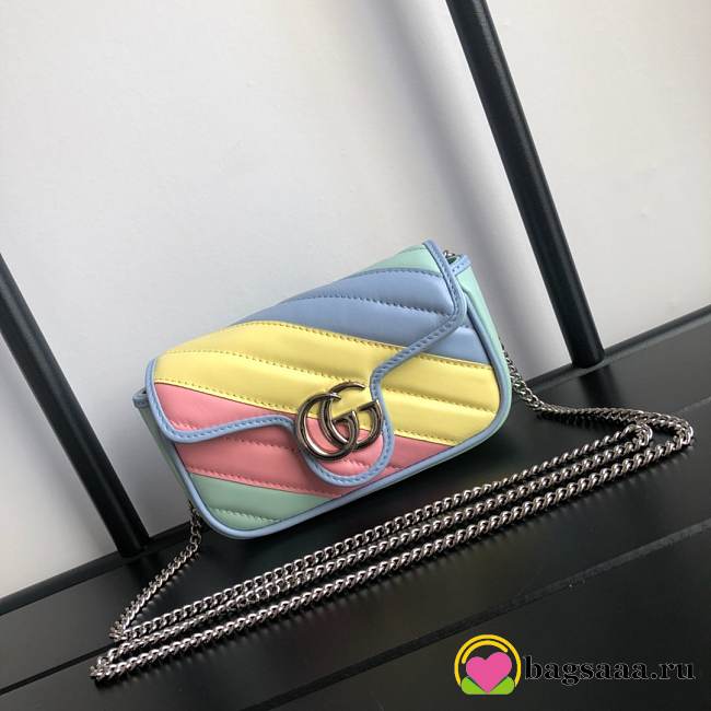 Gucci mini 476433 Marmont handle bag - 1