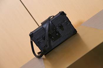 LV Petite Malle High End Leathers Black Handbags
