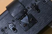 LV Petite Malle High End Leathers Black Handbags - 2