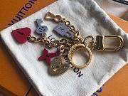 LV M67438 Love Lock Heart and Key Holder - 1